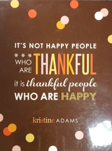 thankful people